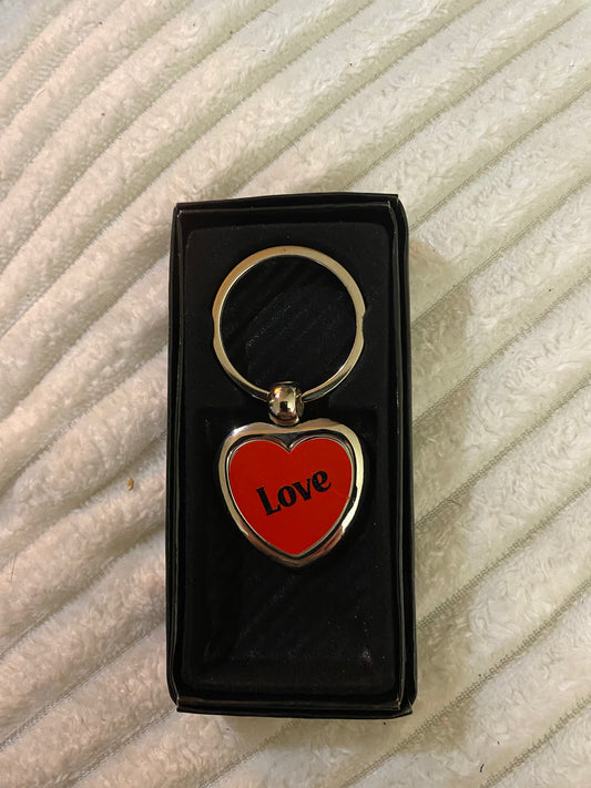 Love Heart Keyring