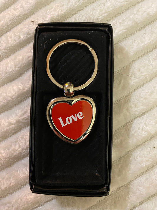 Love Heart Keyring