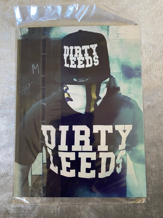 Dirty Leeds metal sign LUFC